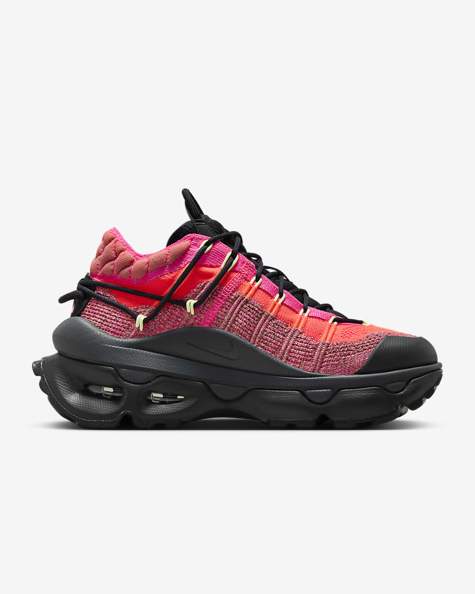 Nike Air Max Flyknit Venture damesko - Hyper Pink/Svart/Dark Smoke Grey/Hot Punch