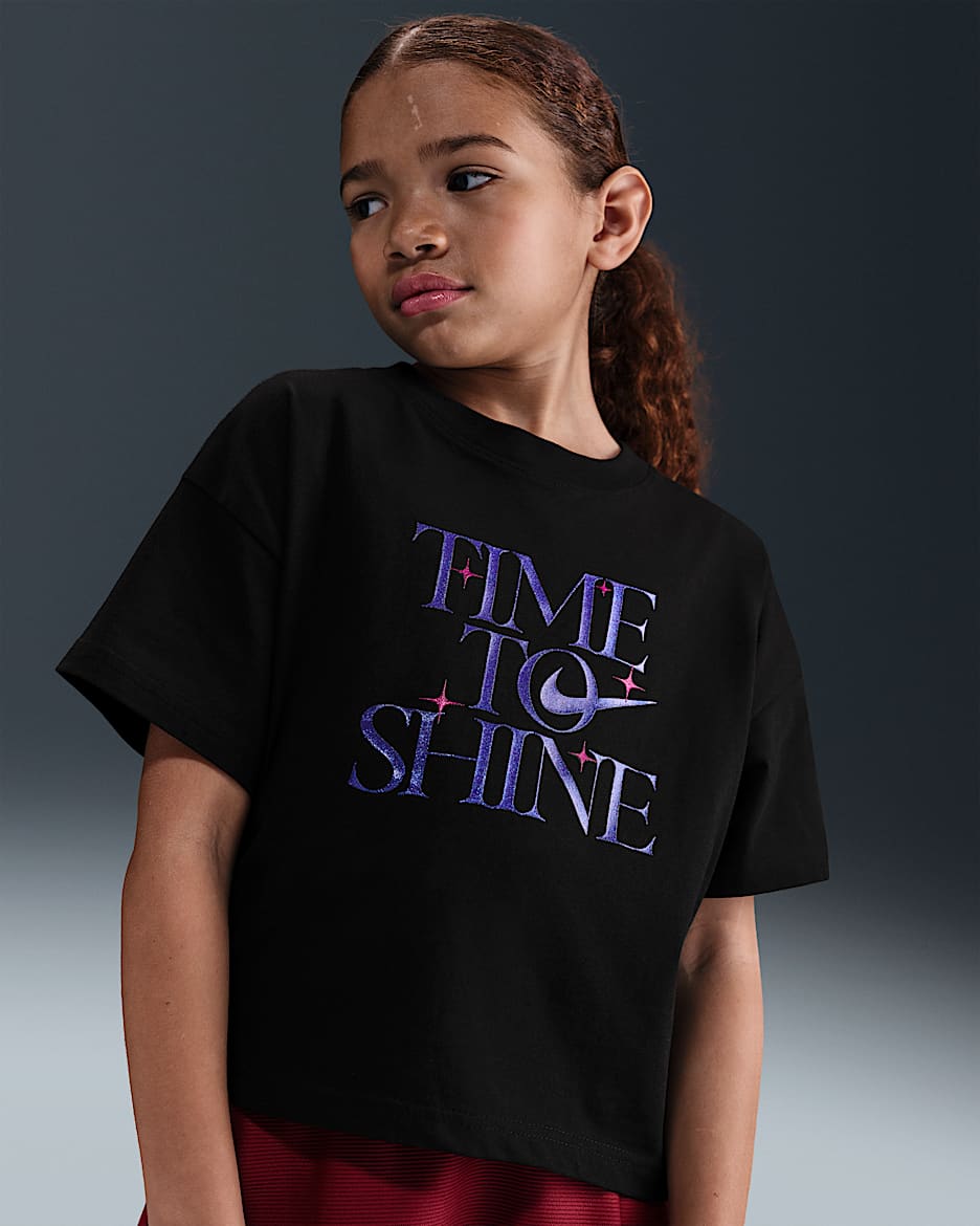 T-shirt Nike Sportswear – Ragazza - Nero