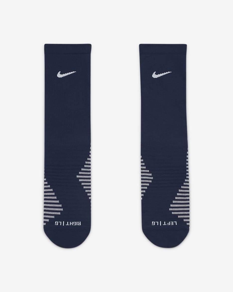 Nike Strike Football Crew Socks - Midnight Navy/White