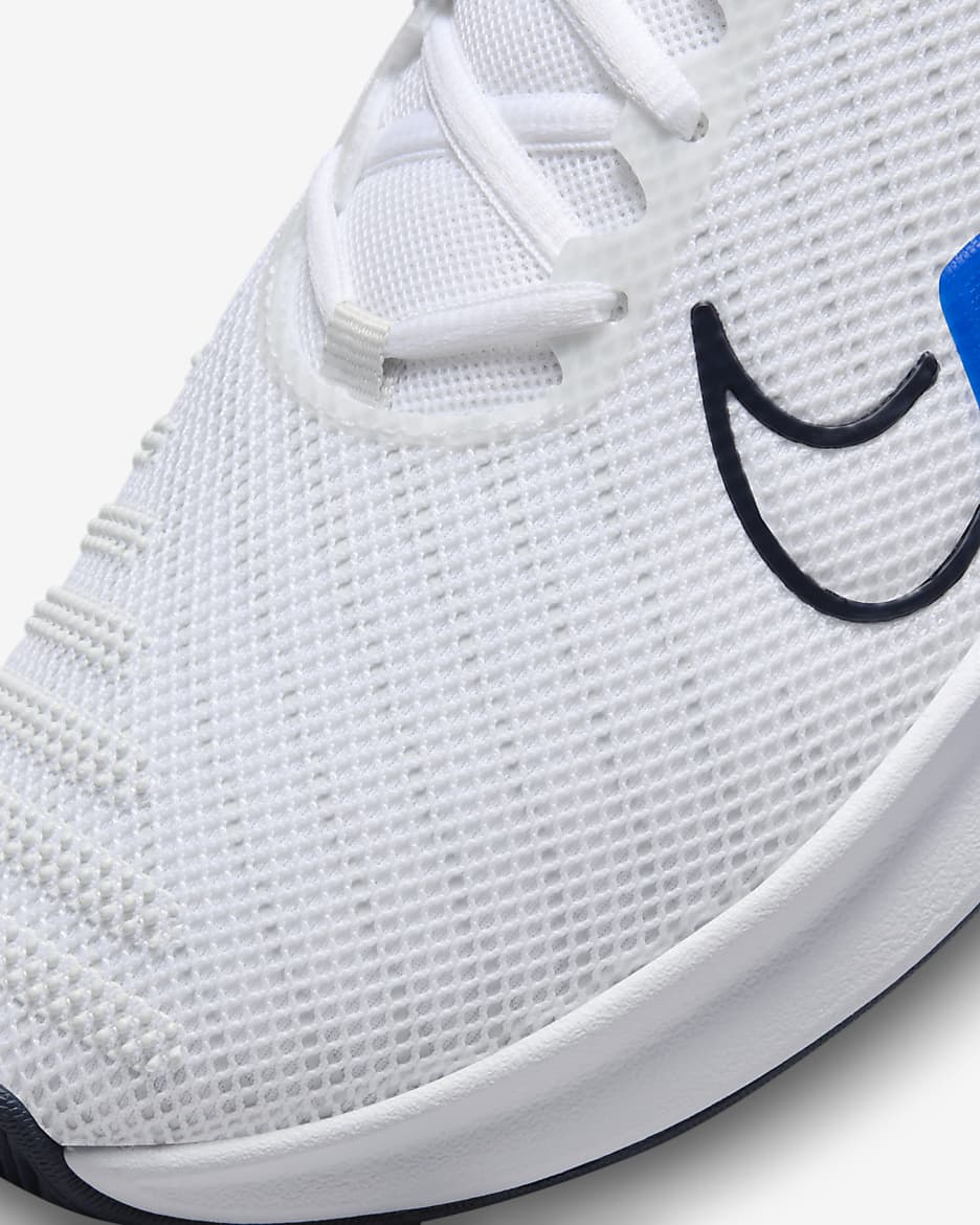 Tenis de entrenamiento para hombre Nike Metcon 9 - Blanco/Azul carrera/Obsidiana/Platino puro