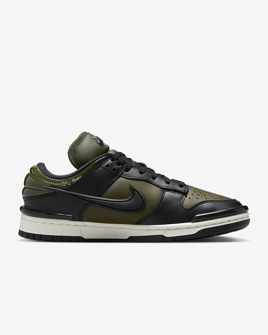 รองเท้าผู้หญิง Nike Dunk Low Twist - Cargo Khaki/Sail/ดำ