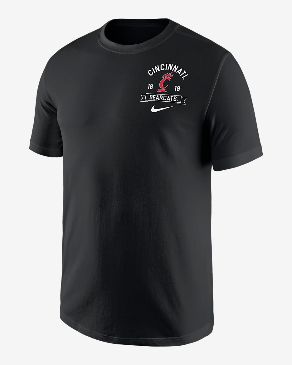 Cincinnati Men's Nike College Max90 T-Shirt - Black