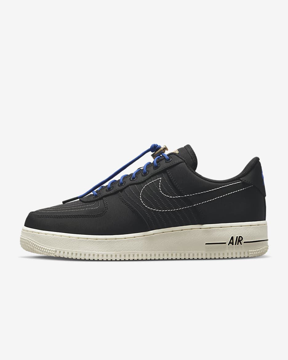 Nike Air Force 1 '07 LV8 Men's Shoes - Black/Black/Anthracite/Sail