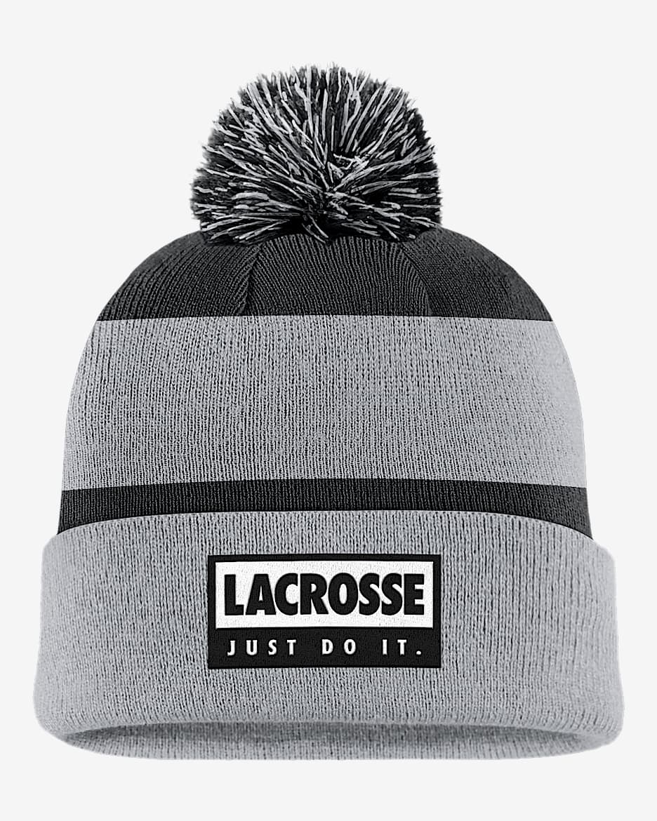 Nike Swoosh Peak Lacrosse Beanie - Wolf Grey