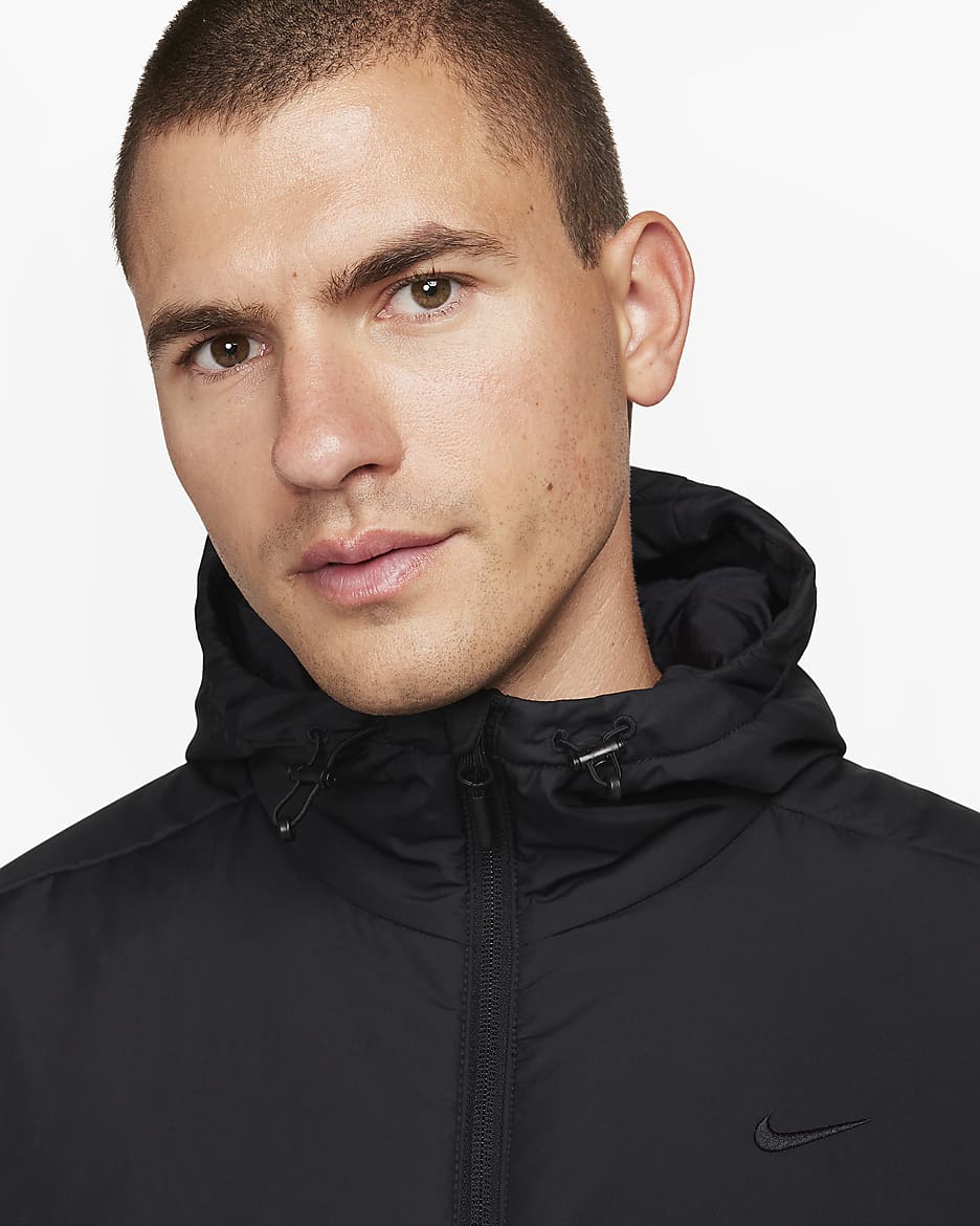 Nike Unlimited vielseitige Therma-FIT-Jacke für Herren - Schwarz/Schwarz