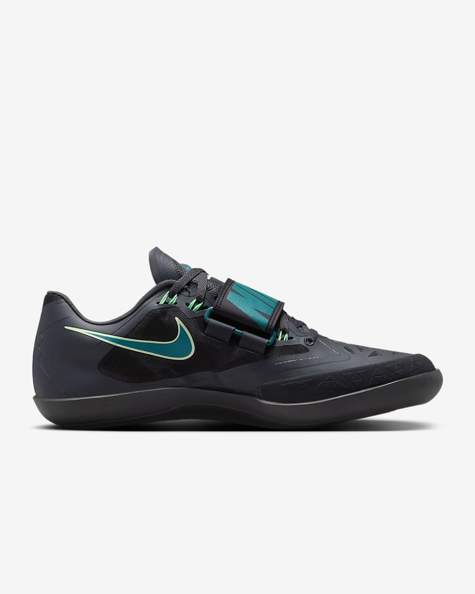 Nike Zoom SD 4 Track & Field Throwing Shoes - Black/Vapor Green/Electric Algae/Bright Spruce