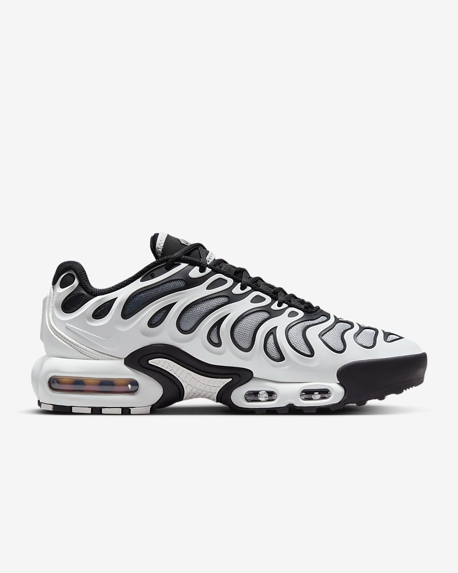 Sapatilhas Nike Air Max Plus Drift para mulher - Branco Summit/Prateado metalizado/Preto