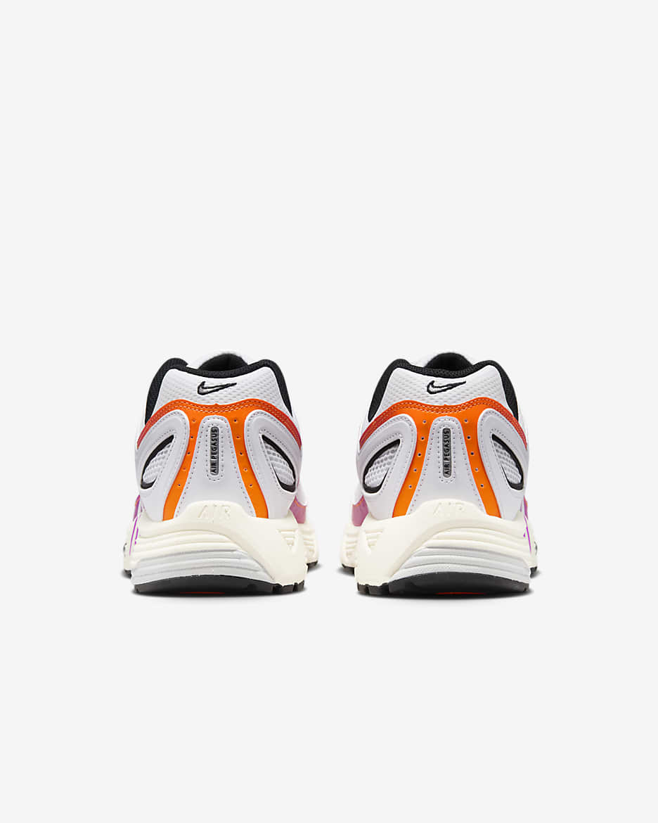 Nike Air Pegasus 2005 Men's Shoes - White/Total Orange/Hyper Violet/Chrome