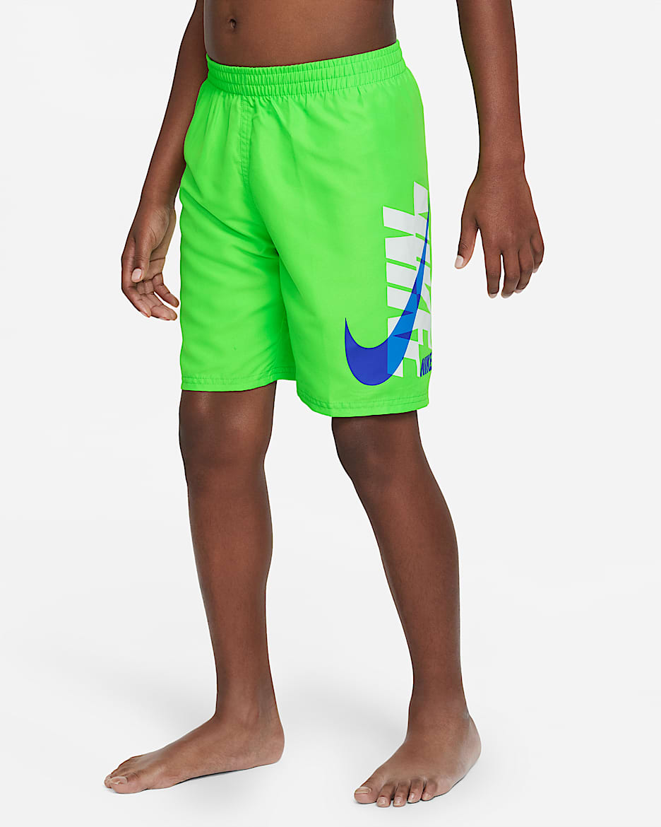 Nike Big Kids' (Boys') 7" Volley Shorts - Green Strike