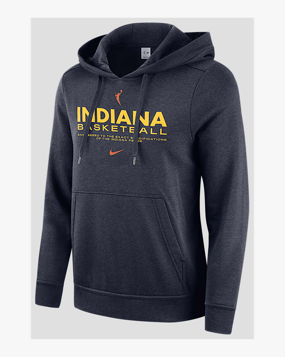 Indiana Fever Club Women's Nike WNBA Pullover Hoodie - College Navy