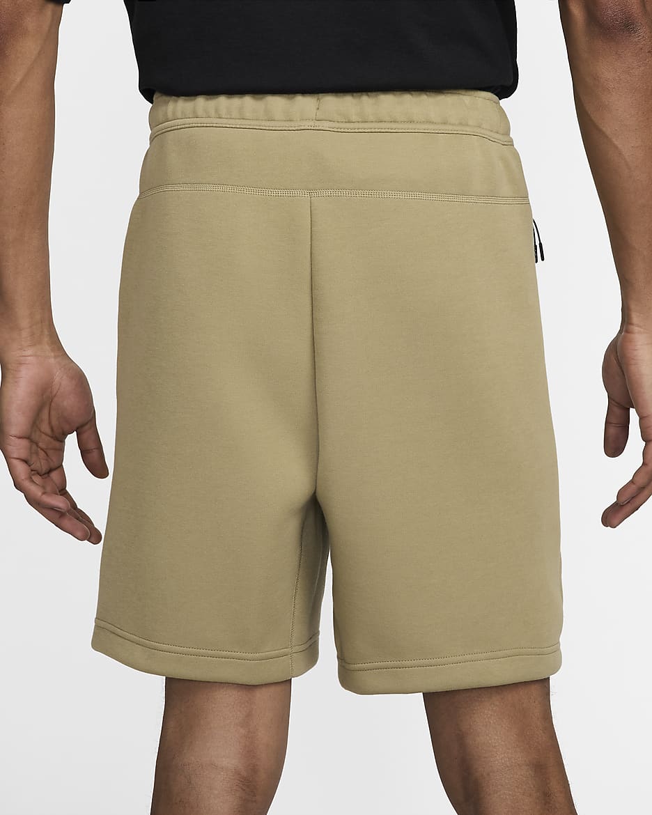 Nike Sportswear Tech Fleece-shorts til herre - Neutral Olive/Svart