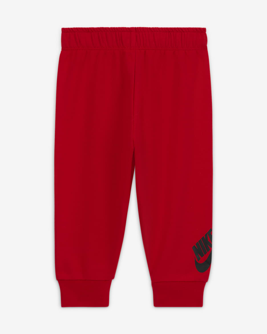 Completo con pantaloni in 3 pezzi Just Do It Nike – Bebè (3-6 mesi) - Multicolore/University Red