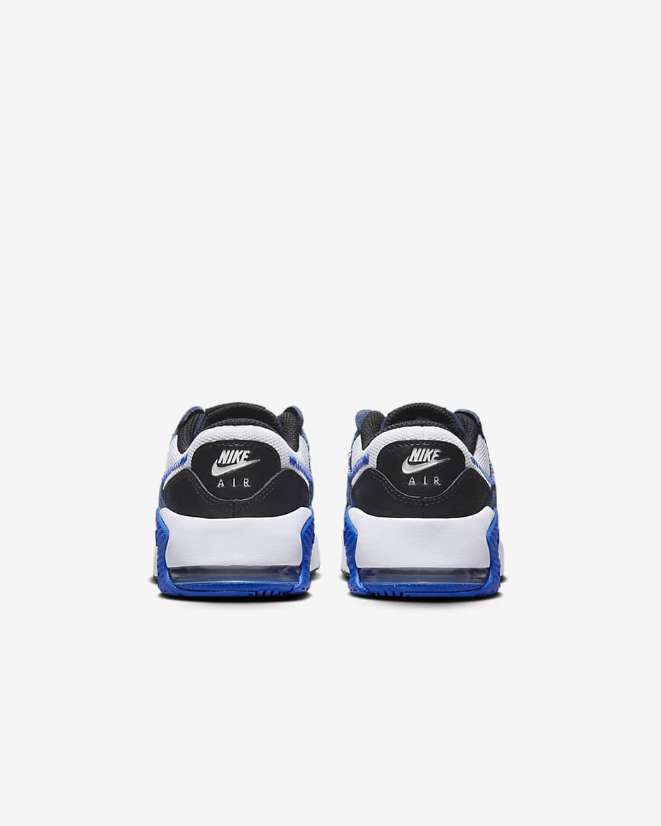 Nike Air Max Excee Younger Kids' Shoes - White/Black/Midnight Navy/Hyper Royal