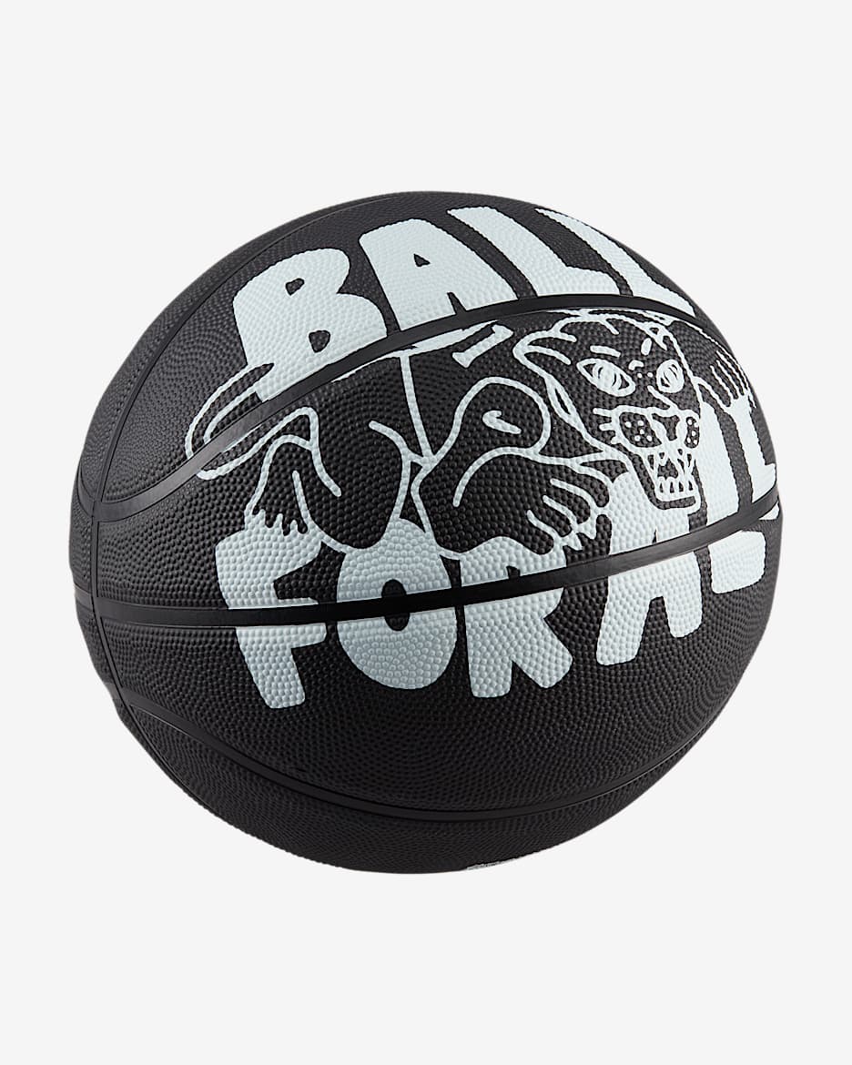 Nike Everyday Playground 8P Graphic Basketball - Black