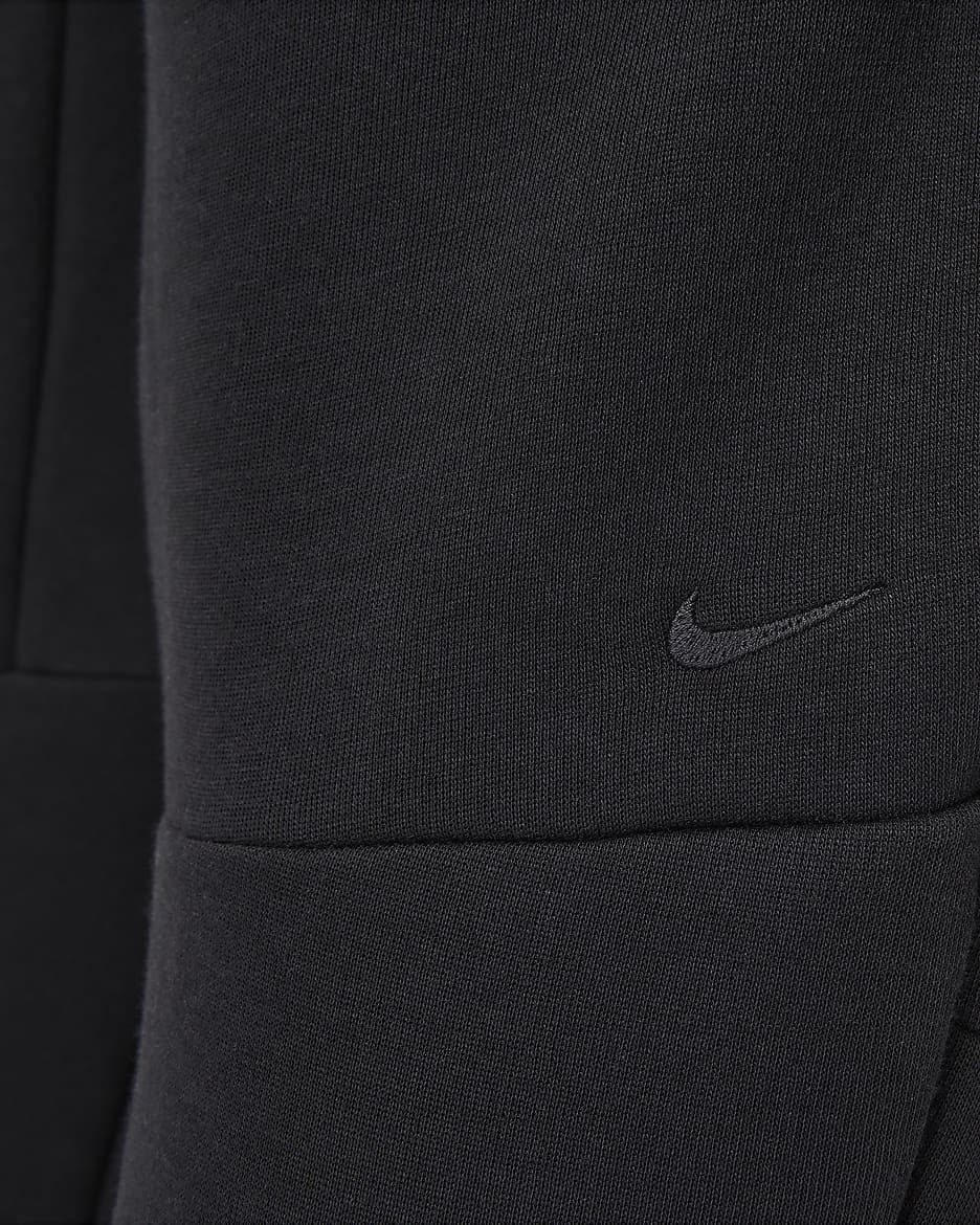 Kalhoty Nike Sportswear Tech Fleece pro větší děti (chlapce) - Černá/Černá/Černá