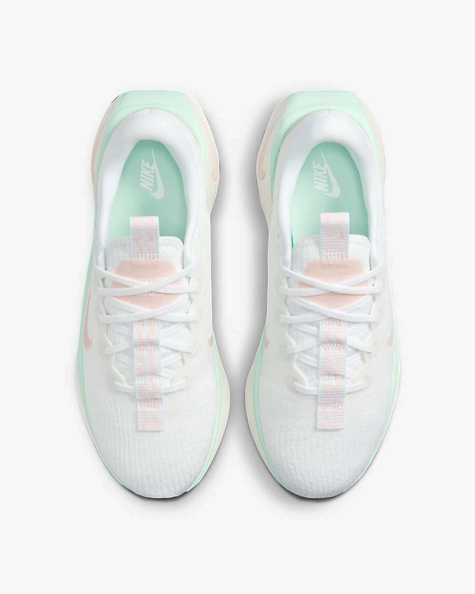 Tenis de caminata para mujer Nike Motiva - Blanco/Espuma menta/Vela/Tinte puesta de sol