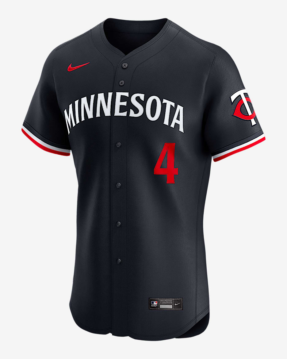 Carlos Correa Minnesota Twins Men's Nike Dri-FIT ADV MLB Elite Jersey - Pitch Blue