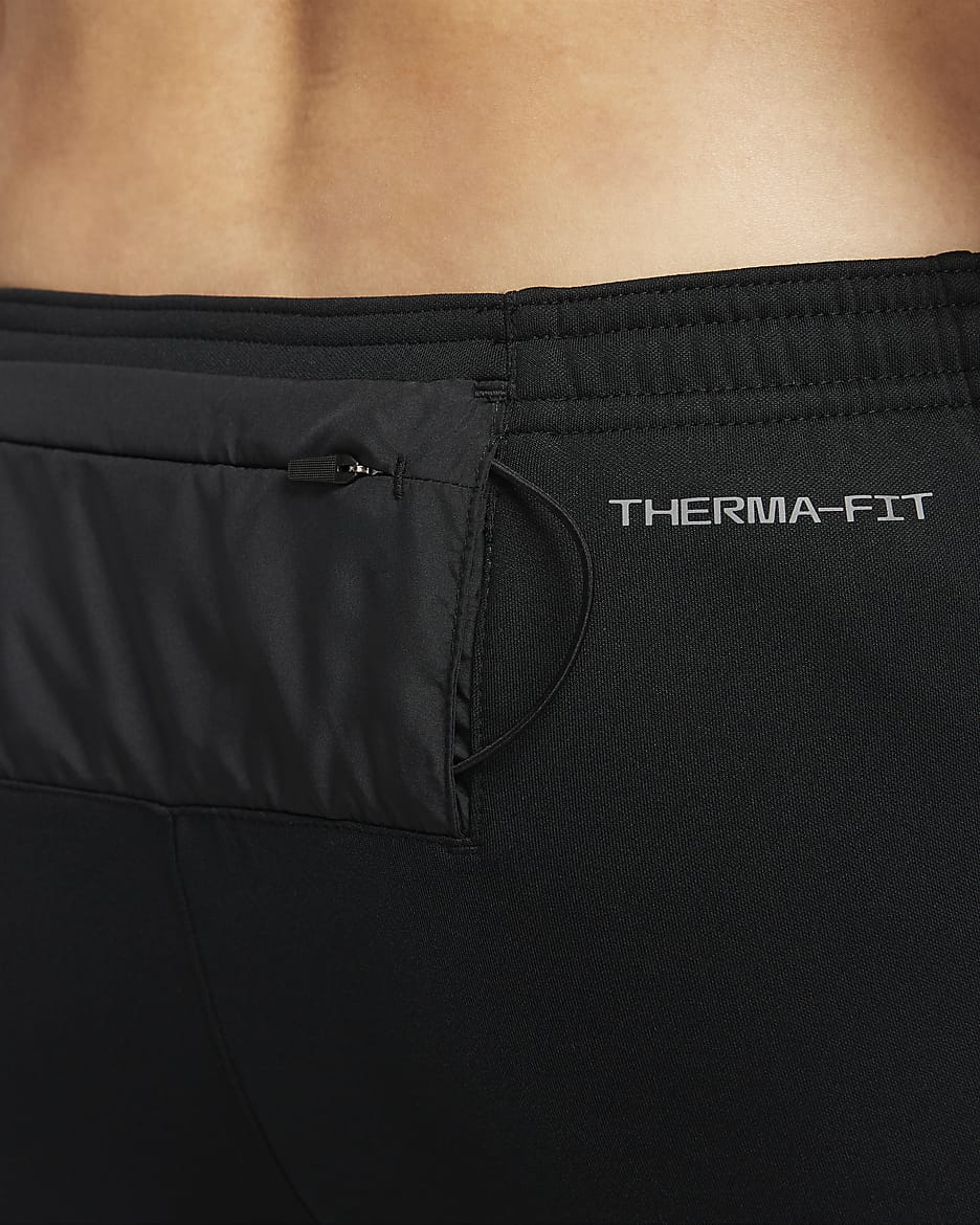 ナイキ Therma-FIT ラン ディビジョン エリート メンズ ランニングパンツ - ブラック