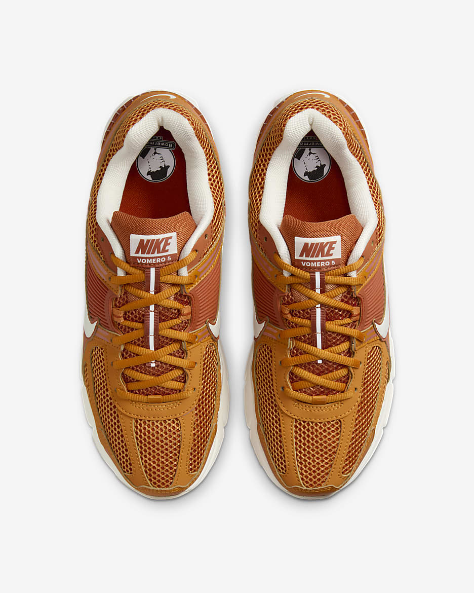 Nike Zoom Vomero 5 Shoes - Monarch/Flax/Sail/Dark Russet