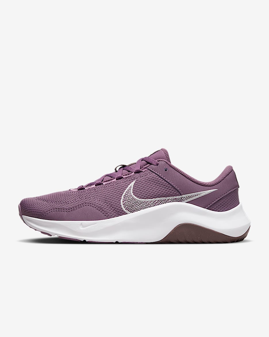 Nike Legend Essential 3 Next Nature Women's Workout Shoes - Violet Dust/Plum Eclipse/Light Orewood Brown/Sail