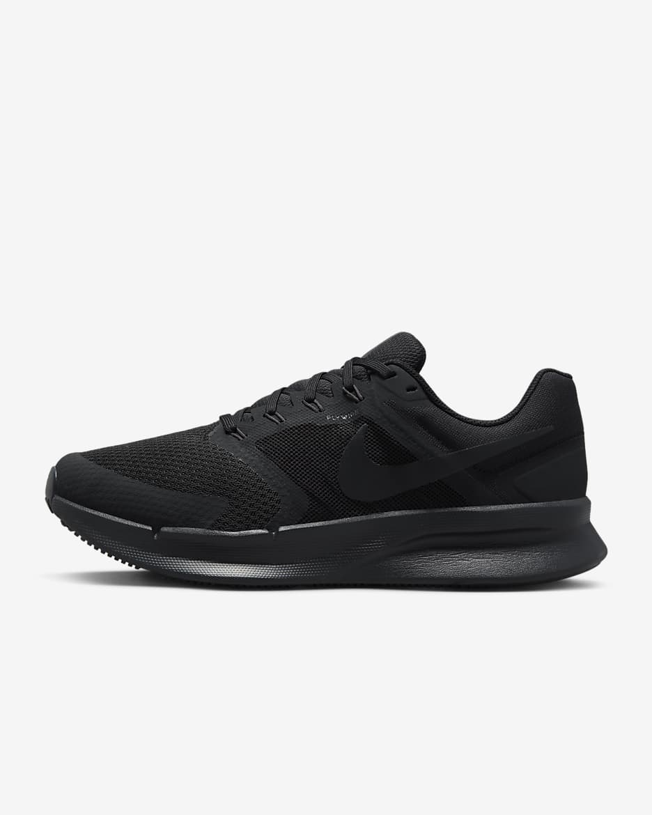 Nike Run Swift 3 Men's Road Running Shoes - Black/Dark Smoke Grey/Black