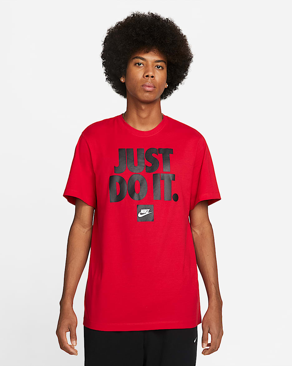Playera para hombre Nike Sportswear - Rojo universitario