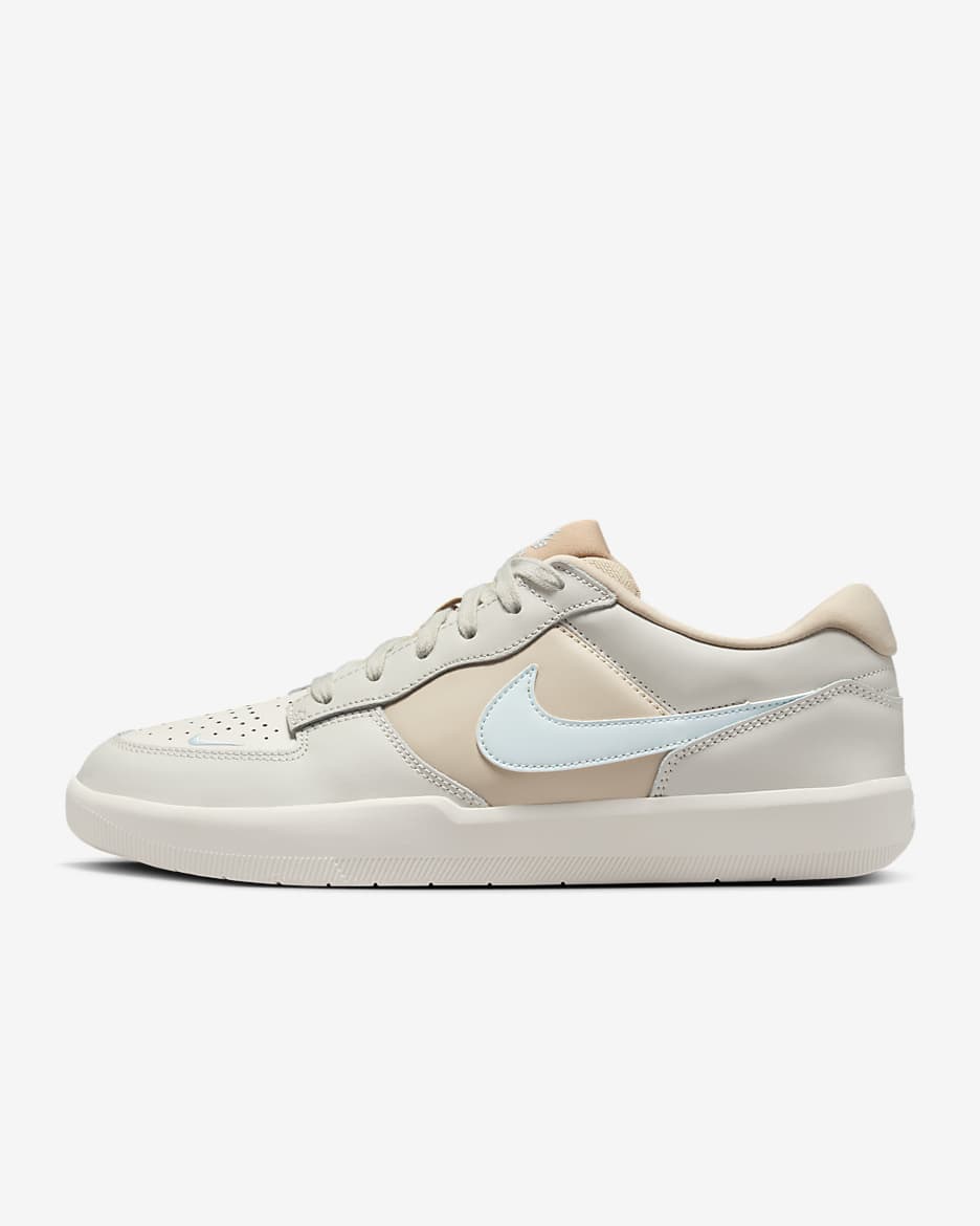 รองเท้าสเก็ตบอร์ด Nike SB Force 58 Premium - Light Bone/Sanddrift/Hemp/Glacier Blue