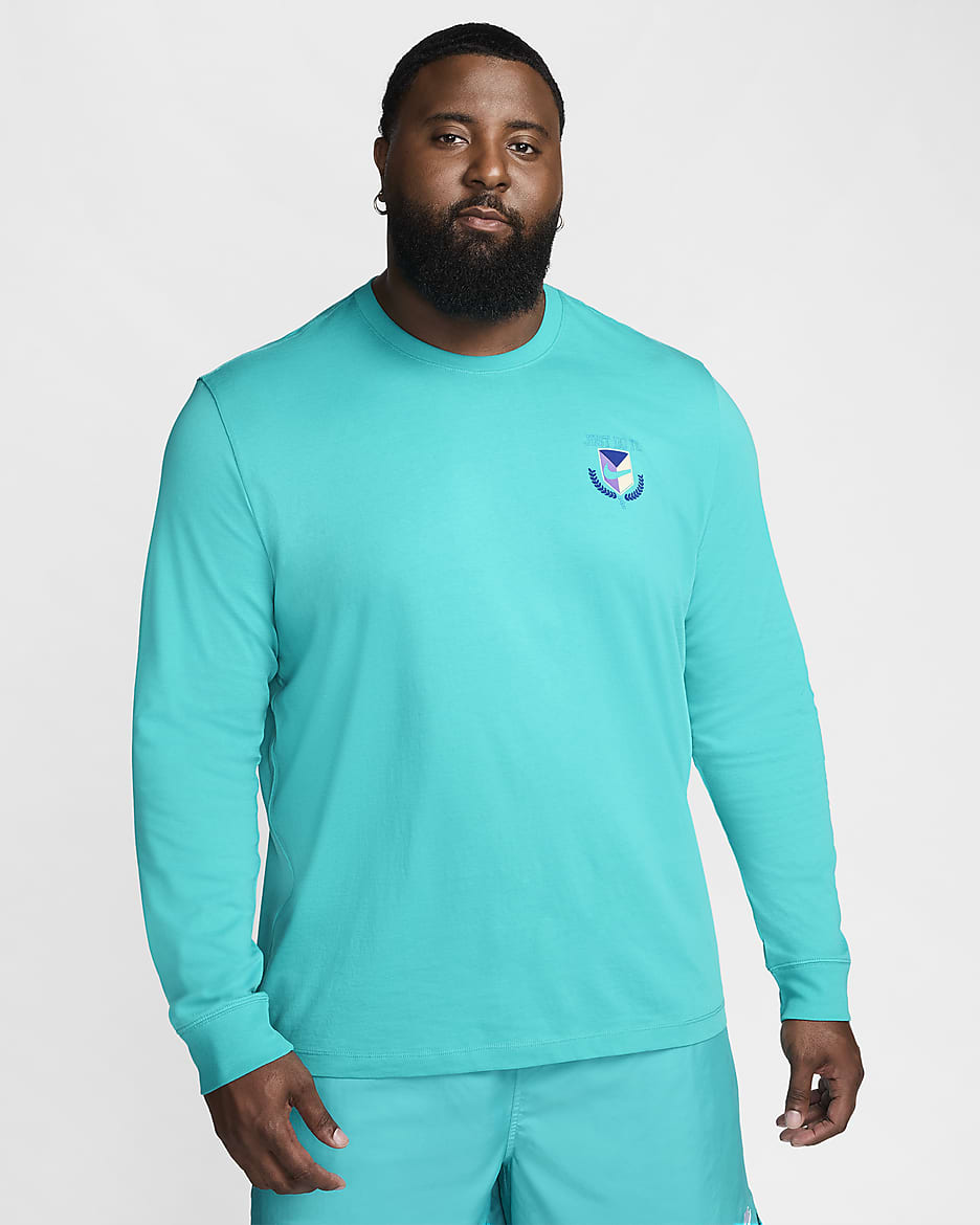 Nike Sportswear Men's Long-Sleeve T-Shirt - Dusty Cactus