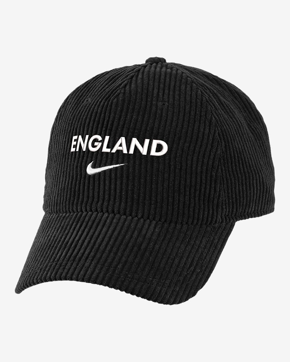 England Nike Soccer Corduroy Cap - Black