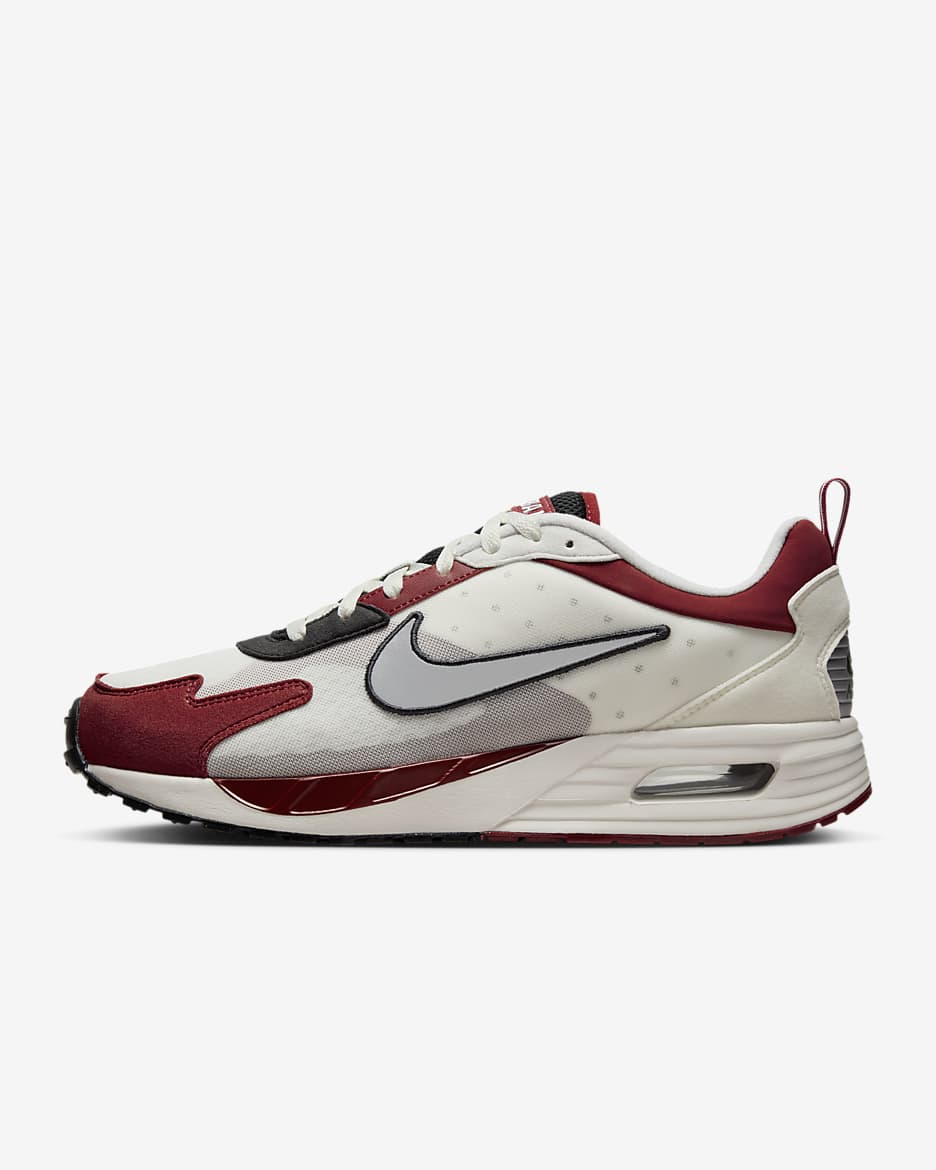 Alabama Nike Air Max Solo Men's Shoes - Black/Phantom/Team Crimson/Metallic Silver