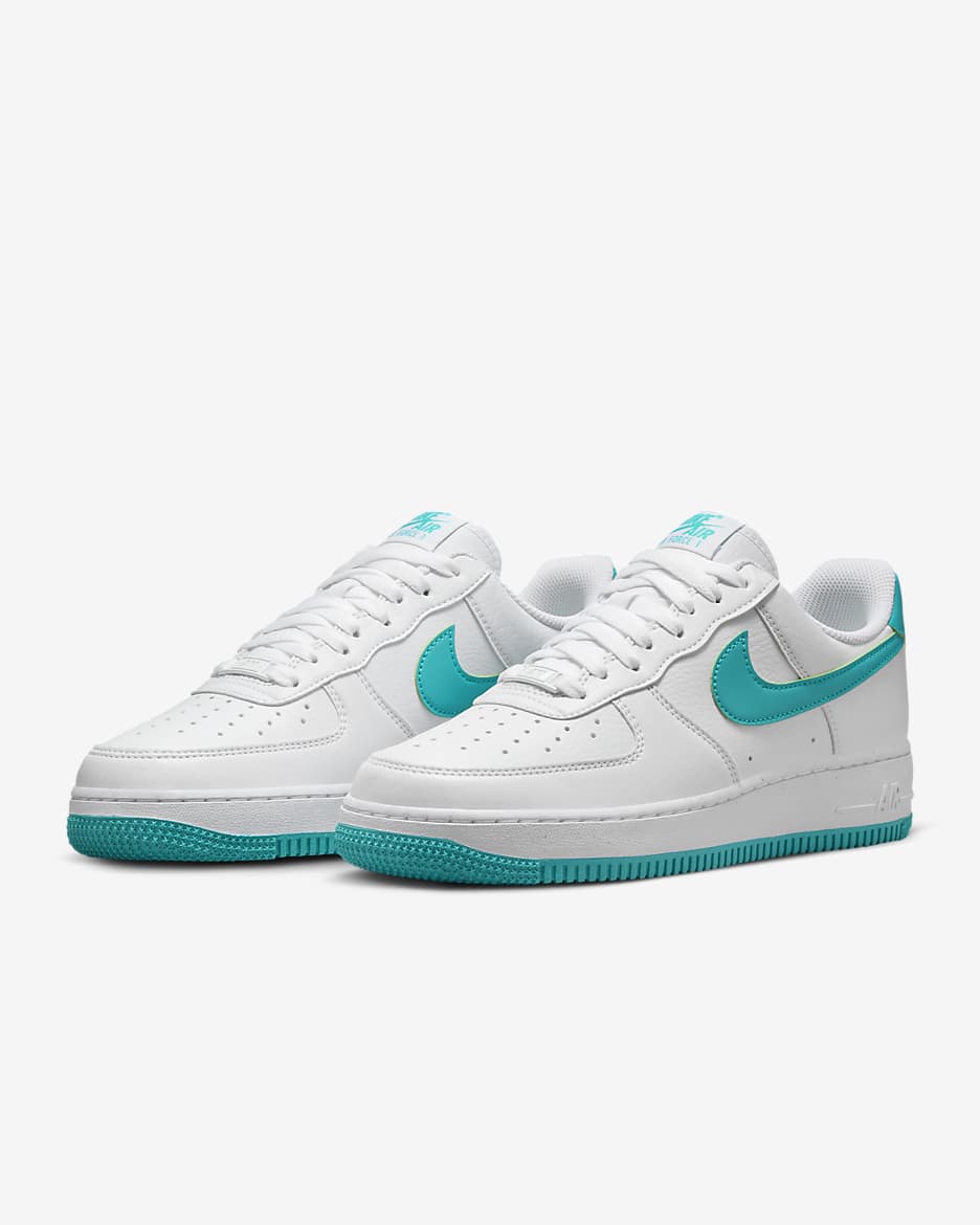 Buty damskie Nike Air Force 1 '07 Next Nature - Biel/Biel/Volt/Dusty Cactus