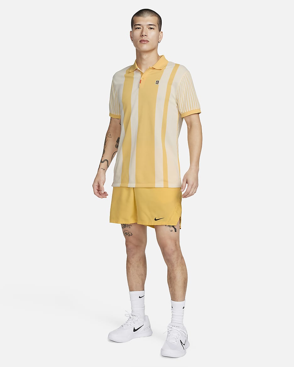 Polo Nike Dri-FIT pour homme - Topaz Gold