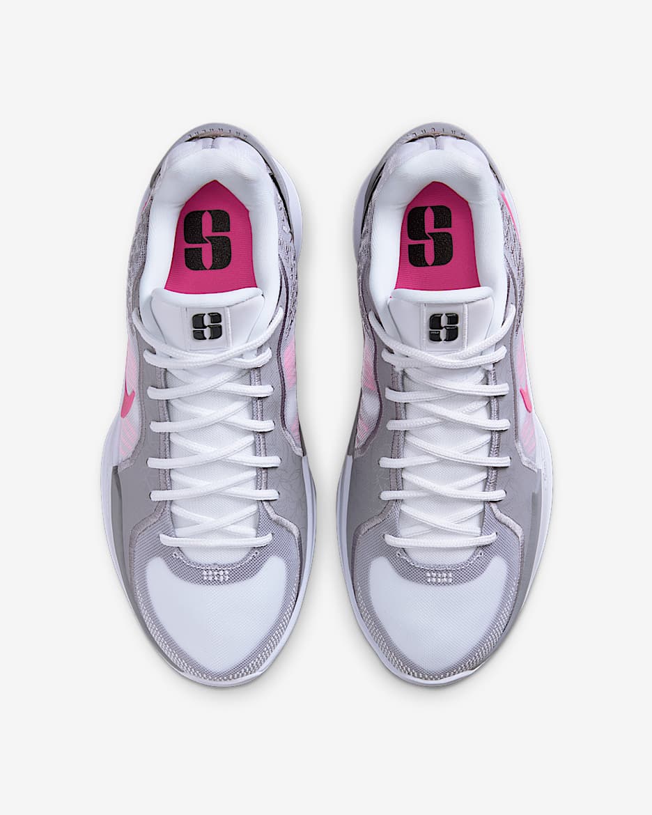 Sabrina 2 Basketball Shoes - White/Cement Grey/Black/Pinksicle