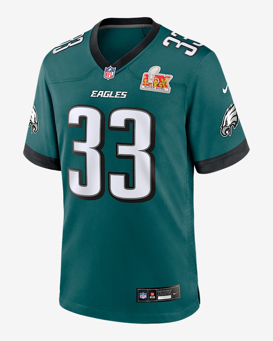 Cooper DeJean Philadelphia Eagles Super Bowl LIX Men's Nike NFL Game Jersey - Green