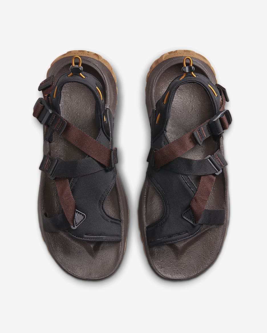 Nike Oneonta Next Nature Men's Sandals - Earth/Desert Ochre/Gum Medium Brown/Black