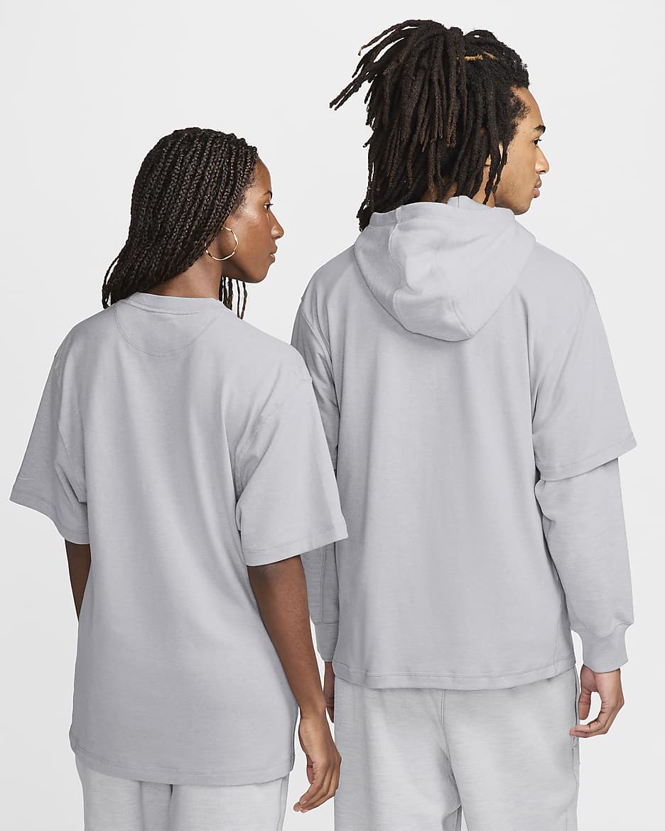 Nike Wool Classics Kurzarm-T-Shirt - Matte Silver/Heather