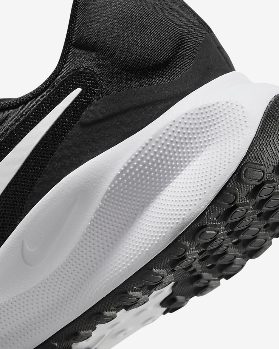 Scarpa da running su strada Nike Revolution 7 (extra larga) – Uomo - Nero/Bianco