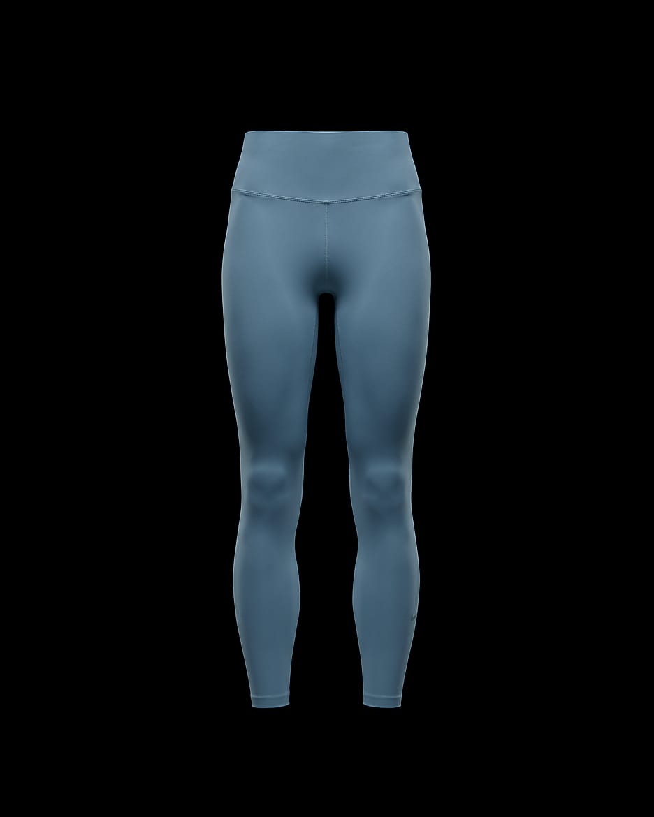 Nike One Leggings de 7/8 amb cintura alta - Dona - Denim Turquoise/Negre