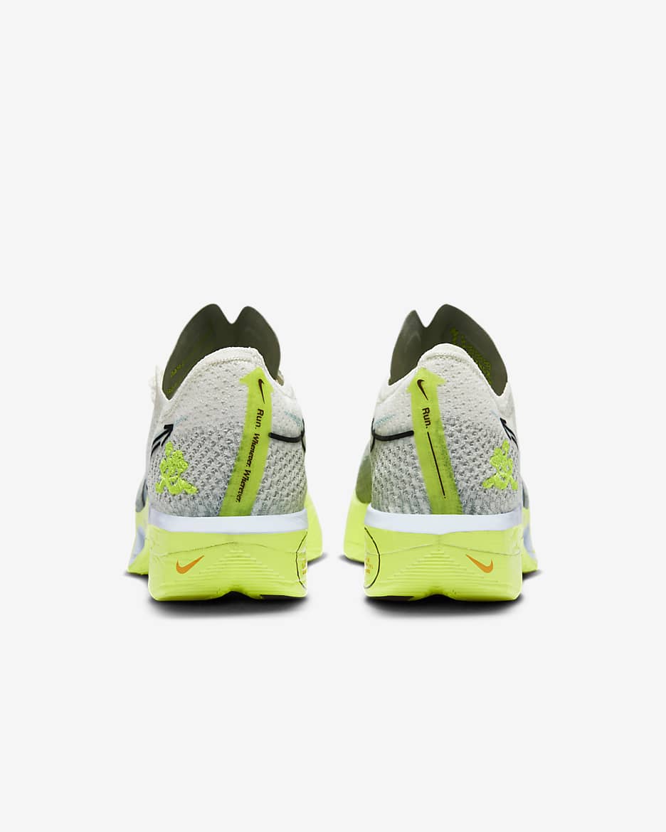 Nike Vaporfly 3 Men's Road Racing Shoes - Sail/Volt/Pacific Moss/Glacier Blue