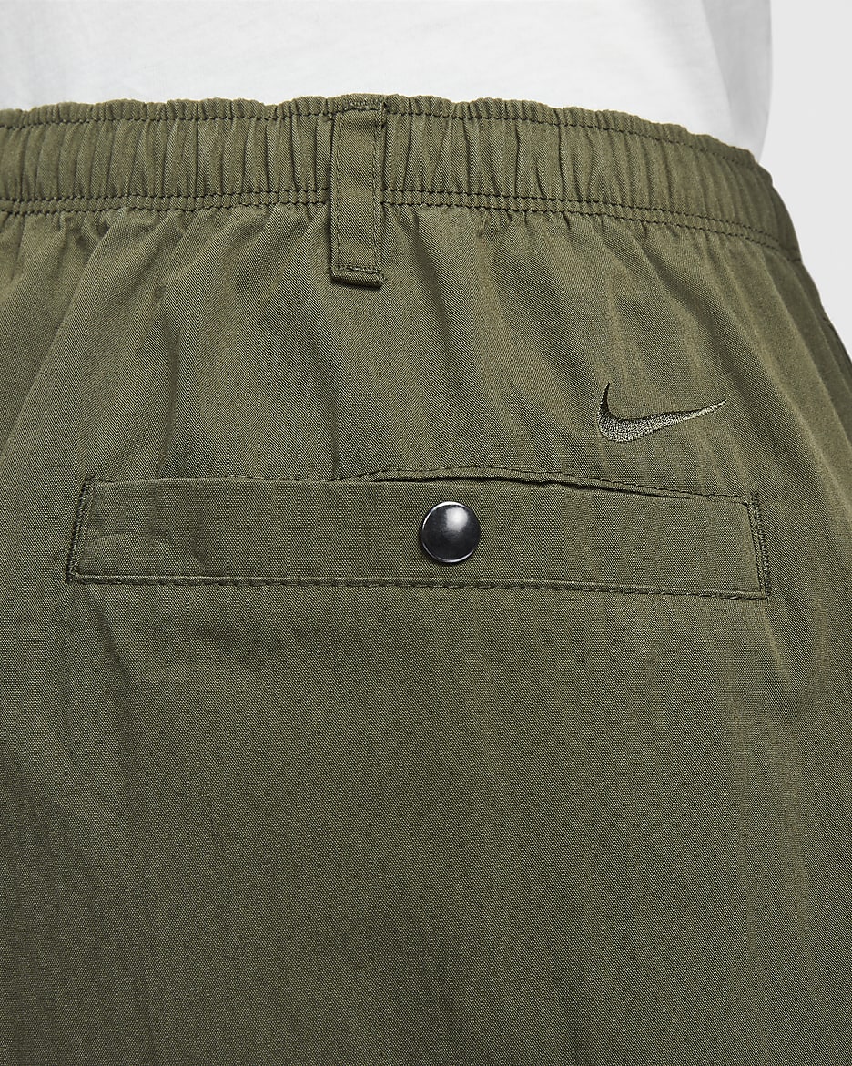 Nike Life 男款 Camp 短褲 - Cargo Khaki/Cargo Khaki