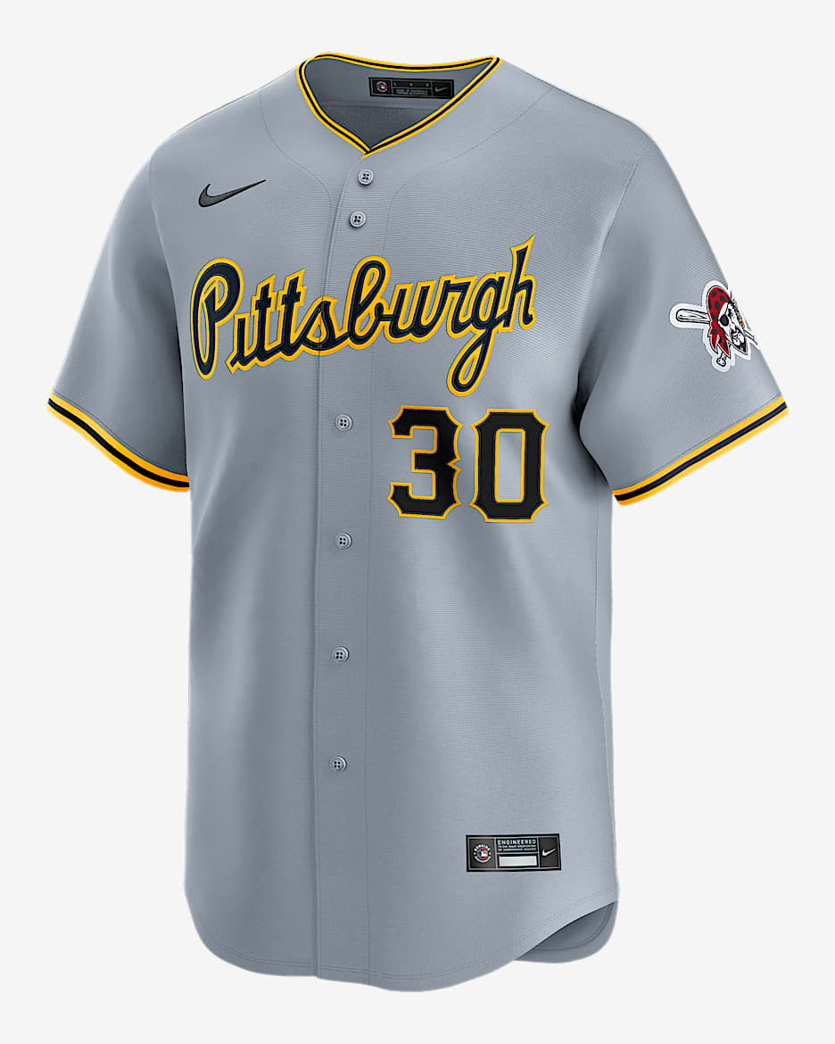Paul Skenes Pittsburgh Pirates Men's Nike Dri-FIT ADV MLB Limited Jersey - Grey