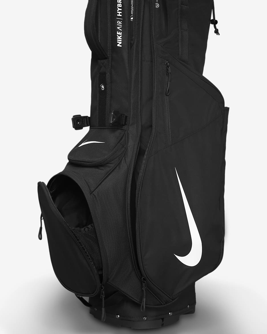 Nike Air Hybrid 2 Golf Bag - Black/Black/White