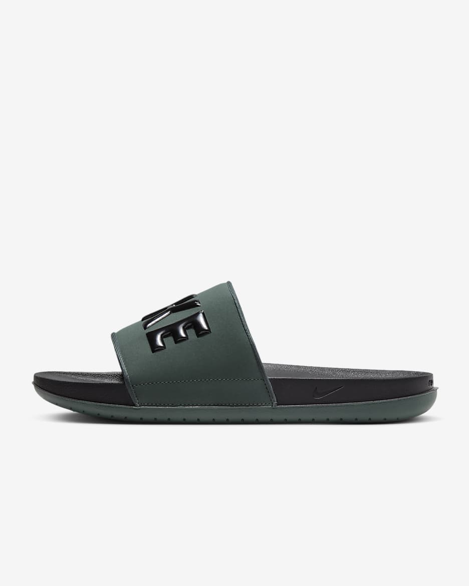 Nike Offcourt Men's Slides - Vintage Green/Black/Black