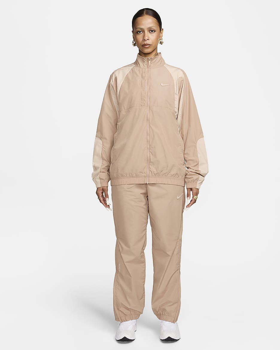 NOCTA Northstar Nylon Track Jacket - Hemp/Sanddrift/Sanddrift