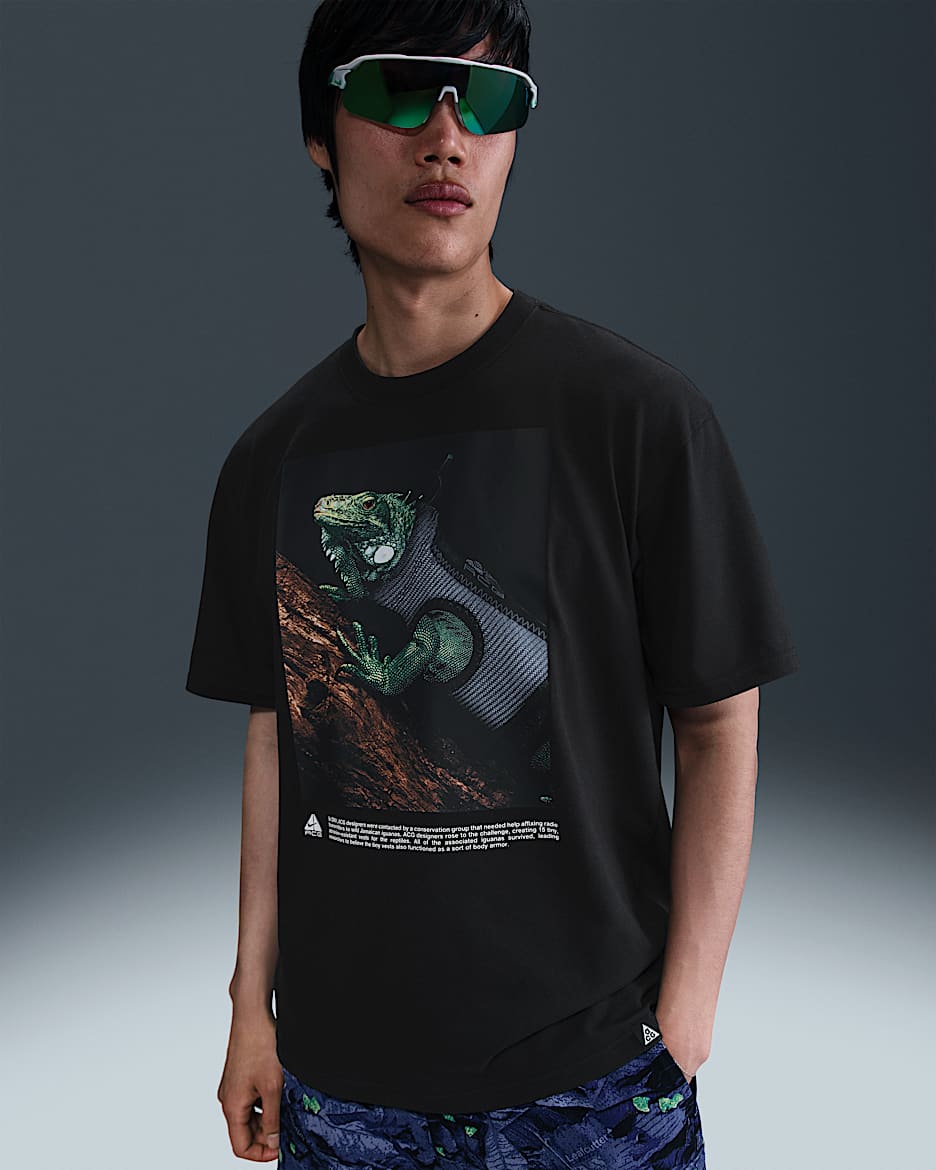 T-shirt męski Dri-FIT Nike ACG - Czerń