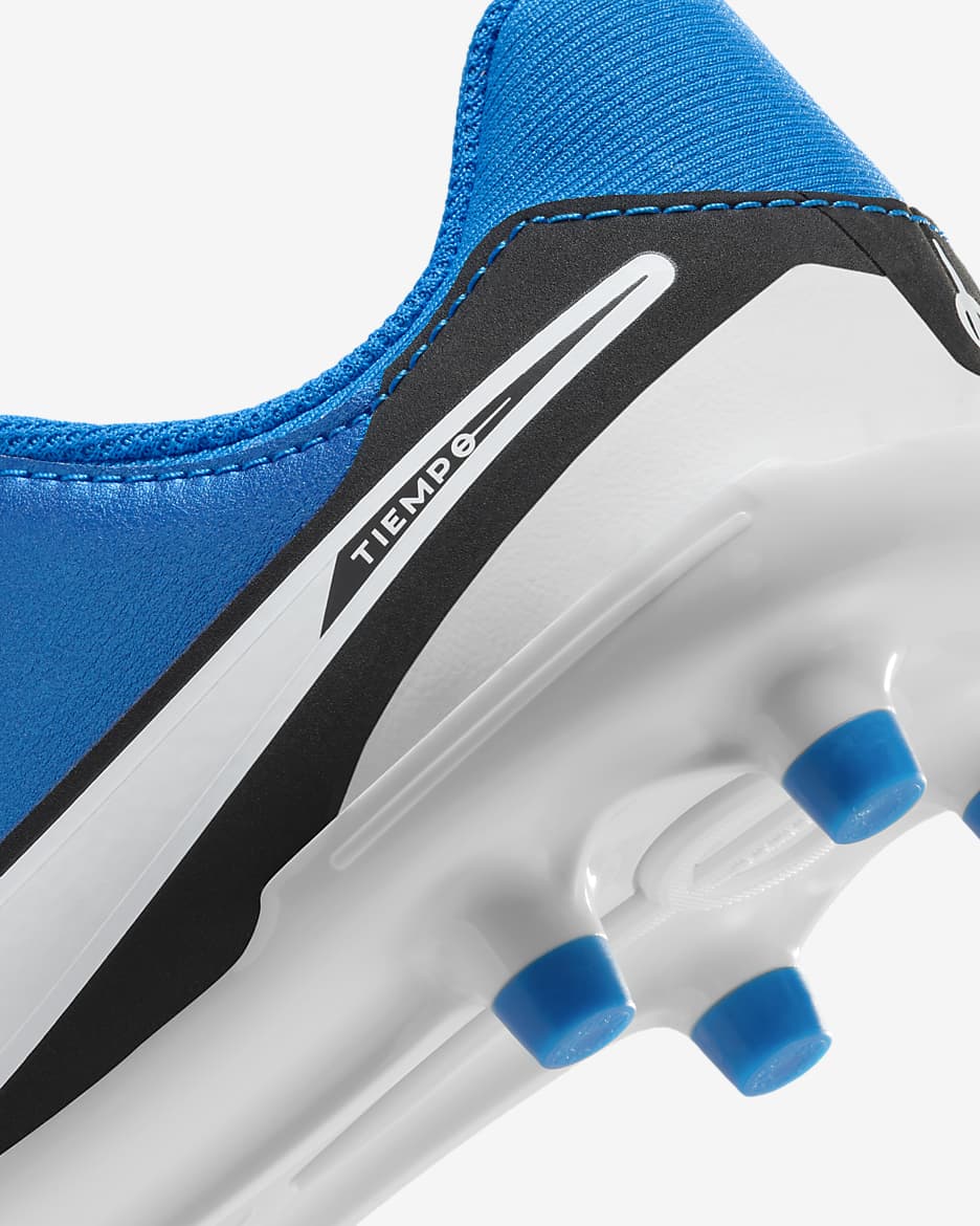 Scarpa da calcio multiterreno a taglio basso MG Nike Jr. Tiempo Legend 10 Academy – Bambino/a e ragazzo/a - Soar/Bianco