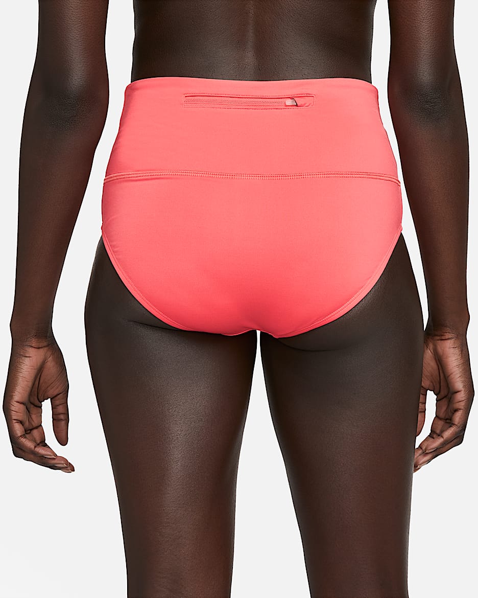 Nike Essential Women's High-Waisted Swim Bottoms - Sea Coral