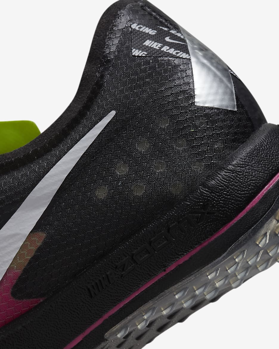 Tenis de atletismo para campo traviesa Nike ZoomX Dragonfly XC - Volt/Negro/Hiperrosa/Blanco