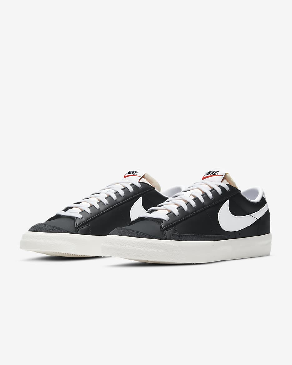 Tenis para hombre Nike Blazer Low '77 Vintage - Negro/Vela/Negro/Blanco