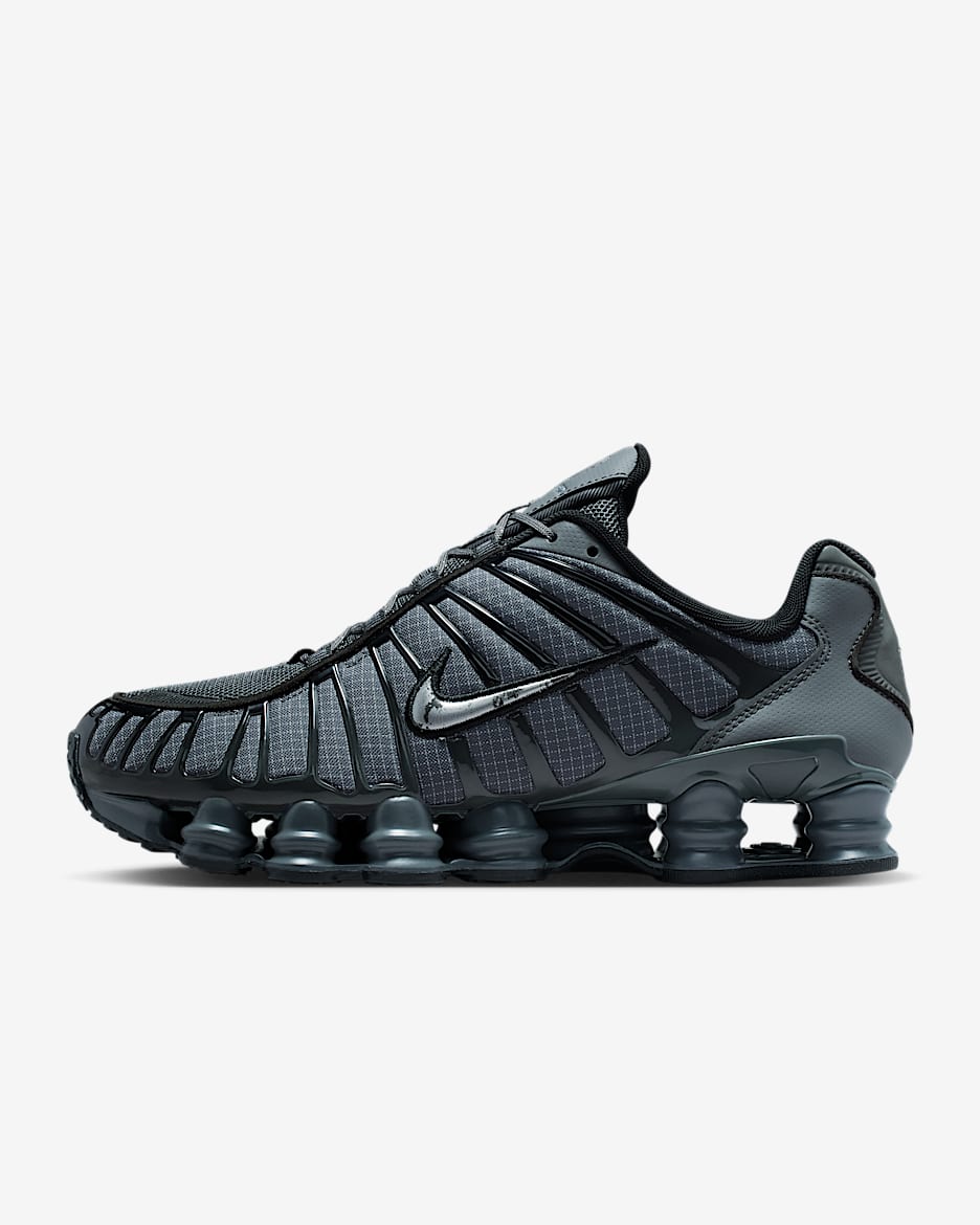 Nike Shox TL Men's Shoes - Iron Grey/Black/Light Smoke Grey/Metallic Silver